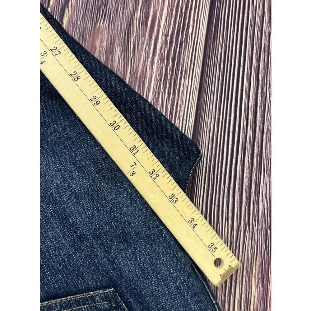 NWOT Lucky Brand 121 Slim Dark Jeans Mens Size 34x32 (Measures 36x32) Stretch